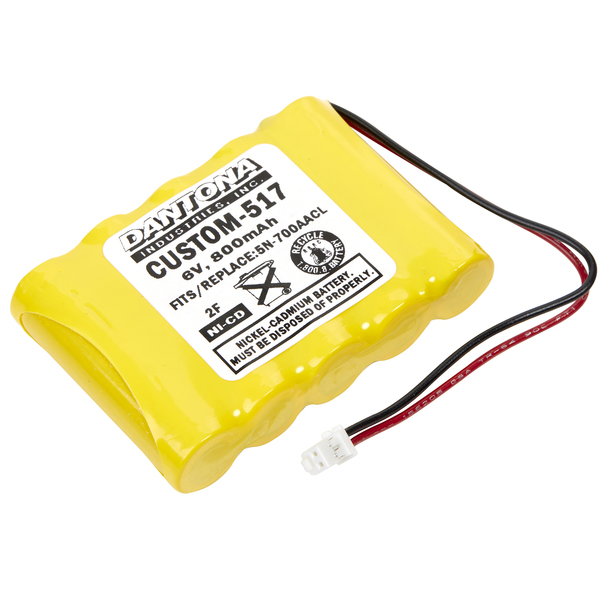 Dantona Custom Made Battery Pack, Dantona 5N-700AACL CUSTOM-517